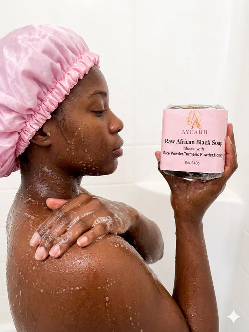 AYEAHH  Raw African Black Soap